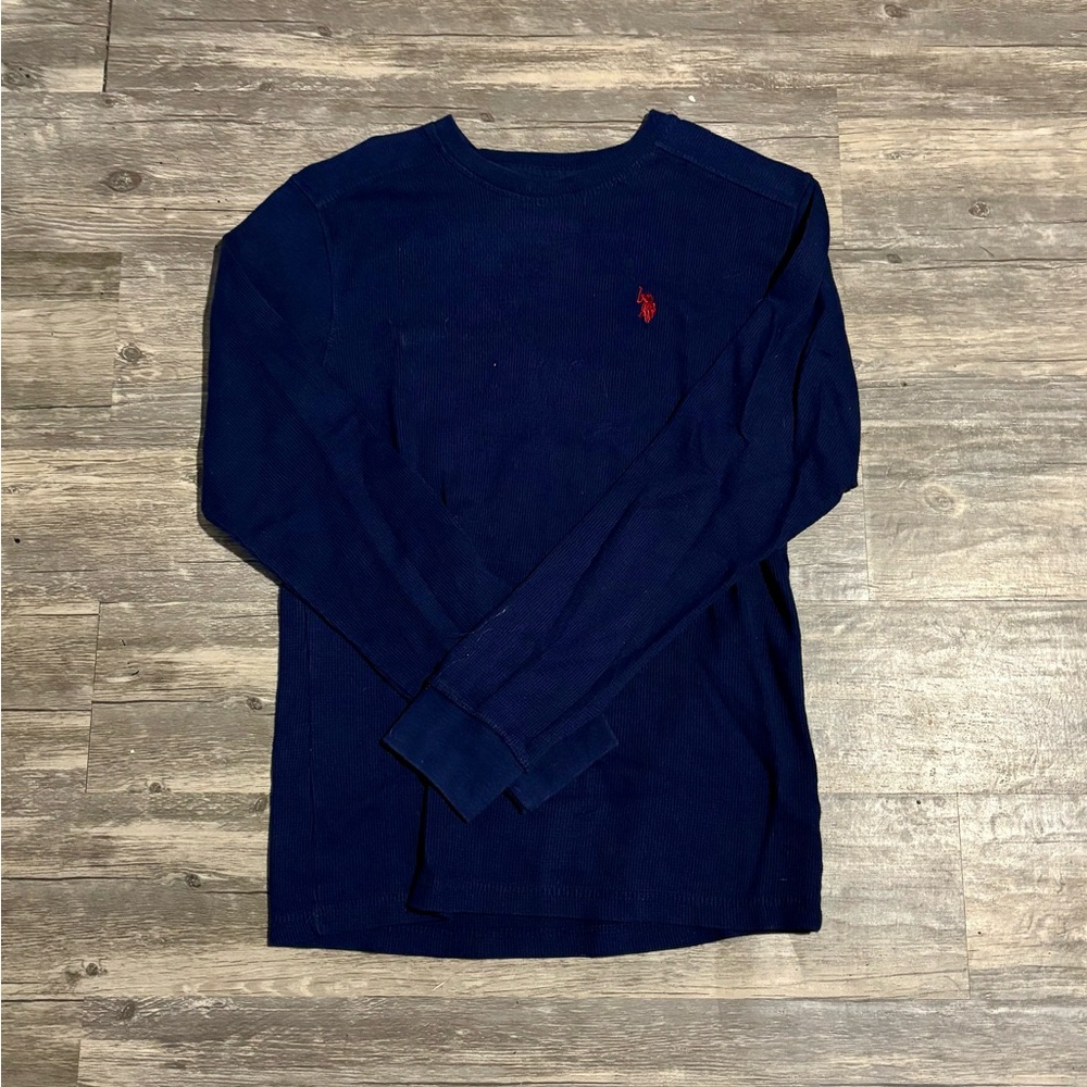 U.S. Polo Assn. Dark Blue Long Sleeve Tee